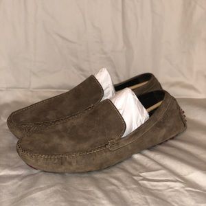 Cole Haan Nike Air Brown Suede Loafers